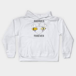 Wedding marriage marriage marriage married Kids Hoodie